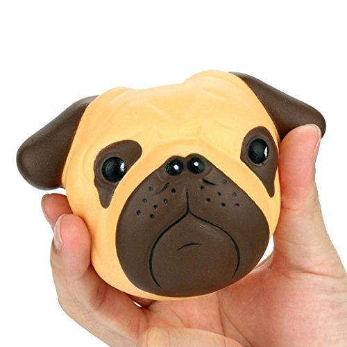 Morecome Exquisite Fun Crazy Dog Squishy Charm Slow Rising Simulation Kid Toy 8cm