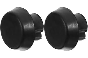 OHPHCALL 2pcs Snooker Cue End Caps Replacement Pool Cue End Plug Repairing Part for Billiards Accessories