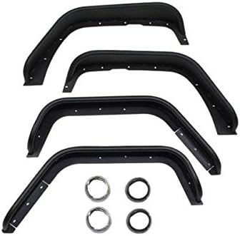 Fishbone Offroad Aluminum Tube Fender Kit for Jeep JK Wrangler & Unlimited