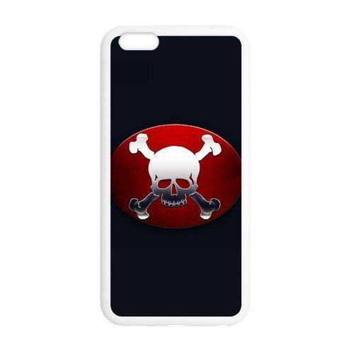 Welcome!Iphone 6 5.5" Cases-Brand New Design Scary Skull Printed High Quality TPU For Iphone 6 5.5 Inch -04