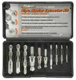ALDENMaster Extractor Kit, For Bolts/Damaged Screws, 10Pc