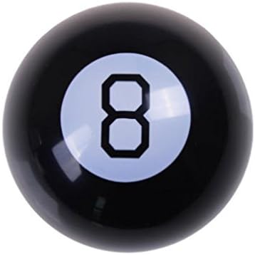 Rokment Retro Magic Mystic 8 Ball Decision Making Fortune Telling Cool Toy (A)