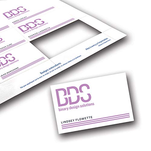 2 Avery+Badge+Inserts+Cardstock+Refills