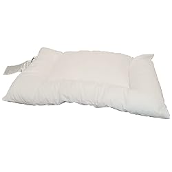 IKEA LEN Polyester Crib Pillow, White , 14 in x 22