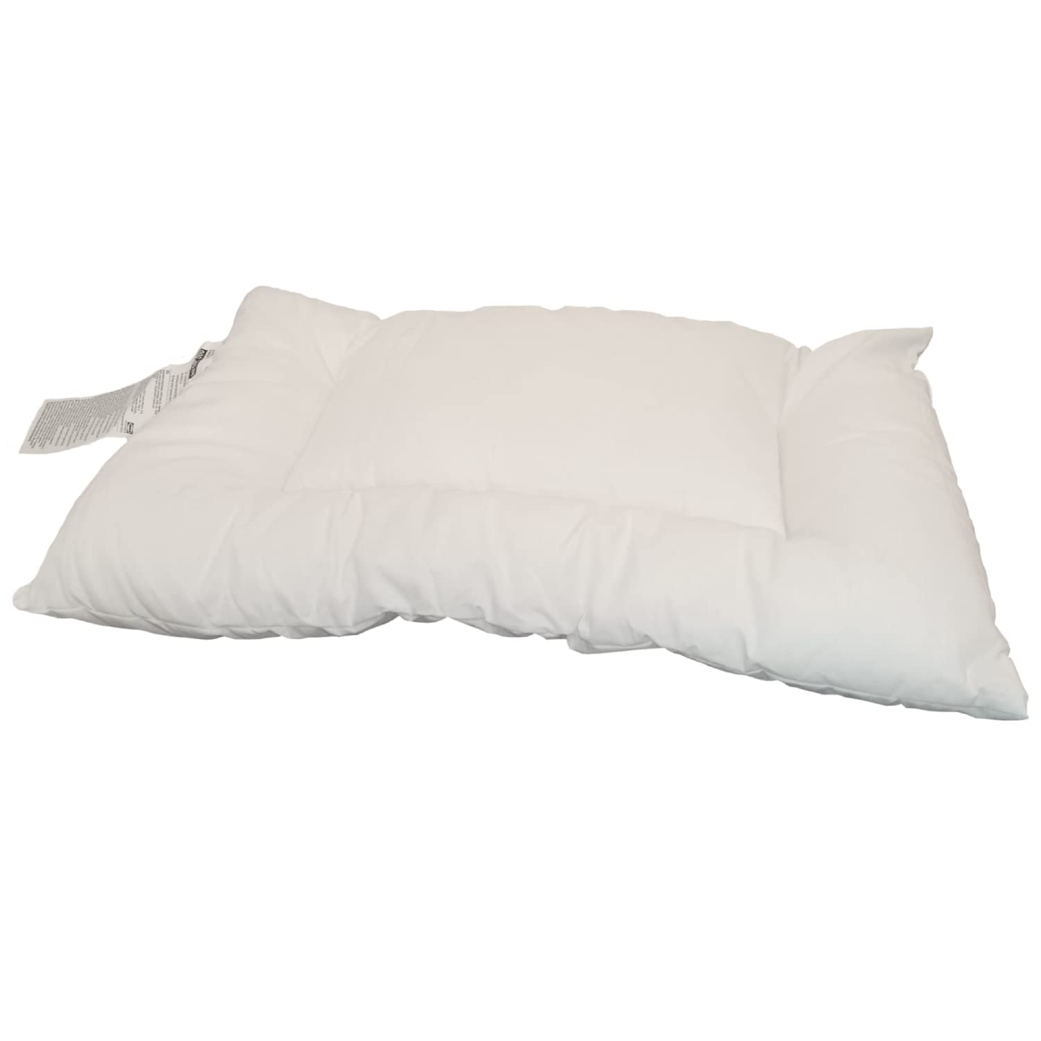 IKEA LEN Polyester Crib Pillow, White , 14 in x 22