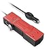 BESTEK 200W Power Inverter with Cigarette Lighter Socket DC 12V to 110V AC Car Converter 4.8A 4 USB Charger Car Adapter