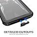 Ghostek GHO087BLK Nautical Series Case for Apple iPhone XR 6.1-Inch Black