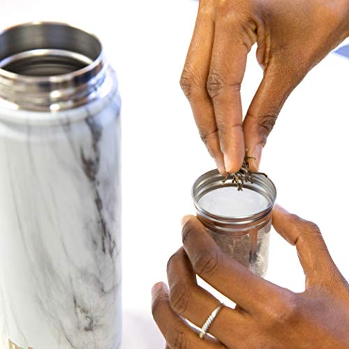 MIRA Stainless Steel Insulated Tea Infuser Bottle for Loose Tea