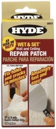 Amazon Com Hyde Wet Set Wall And Ceiling Repair Patch Drywall