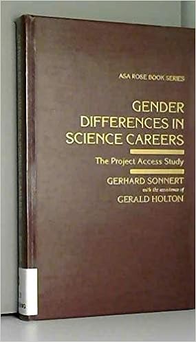 Gender Differences In Science Careers The Project Access