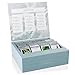 Tea Forte Winter Tea Gift Set, Assorted Loose Leaf Teas, Single Steeps Tea Chest Gift Box, Winter Spiced Tea Variety Pack