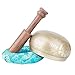CAHAYA Singing Bowls Tibetan with 2 Cushions 4.3 Inches Meditation Sound Bowl Handcrafted in Nepal for Yoga, Deep Relaxation, Stress Reduction, Holistic Healing, Reiki etc.