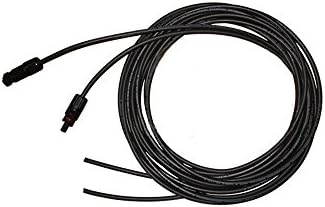 One Pair of 10ft. Adaptor Kit Solar Cable PV with Mc4 Female and Male Connectors# 8 AWG Connecting Solar Panel to Charge Controller or combiner box