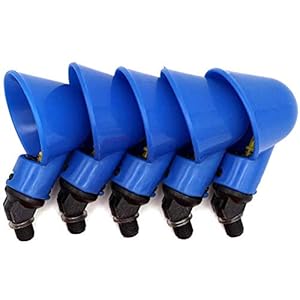 PETAMANIM Bicchieri per Bevitori di Pollo 10 Pezzi Bevitori Automatici abbeveratoi Cortili di plastica Anatra Uccello… PETAMANIM PETAMANIM Bicchieri per Bevitori di Pollo 10 Pezzi Bevitori Automatici abbeveratoi Cortili di plastica Anatra Uccello…