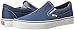 Vans Men's Classic Slip On Sneakers, Navy, Blue, 9.5 Medium US