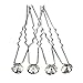 20pcs Women's Fashion Bridal Crystal Rhinestone Diamante Hair Pins Clips Sliver