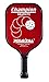 Pickleball, Inc. Vintage Champion Pickleball Paddle (Red, Cushion Grip - 4.25