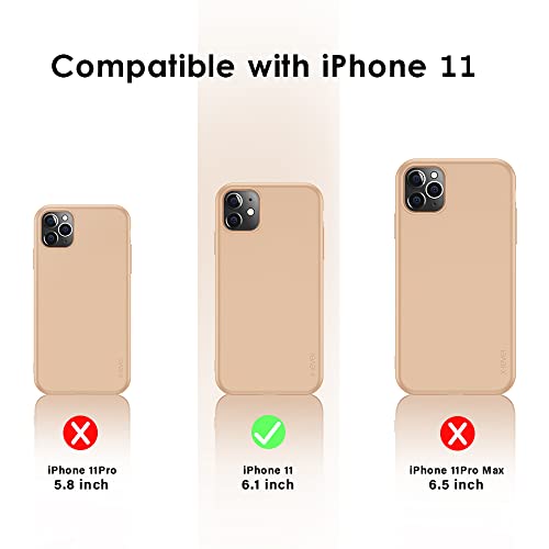 X-level Compatible with iPhone 11 Case,Slim Fit Soft TPU Matte