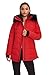 ALPINE NORTH Kluane Women’s Vegan Down Recycled Ultra Long Winter Parka with Hood