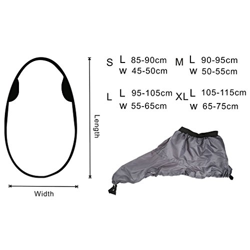 image for Homyl Durable Universal Adjustable Waterproof Sports Kayak Canoe Boat 