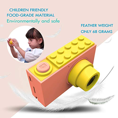 image for TURN RAISE Upgraded Version Kids Digital Camera, Mini 2 Inch Screen Ki