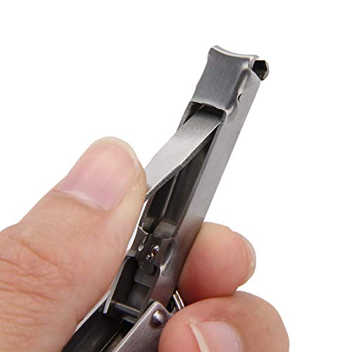 image for JULUJ Stainless Steel Ultra-Thin Foldable Hand Toe Nail Clippers Cutte