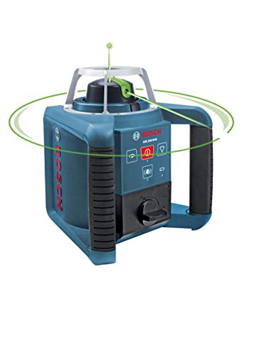 Bosch Self-Leveling Green Rotary Laser with Layout Beam GRL300HVG
