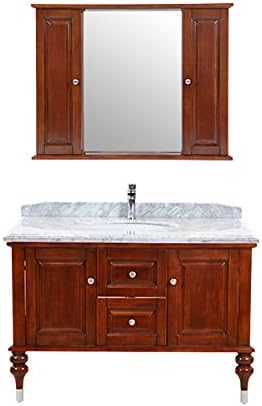 洗面台 洗面化粧台 洗面 4点セット 洗面台 ミラーキャビネット 混合水栓 排水栓 2本脚 天然大理石 ウォールナット 間口約10mm 1面鏡 一面鏡 シングルレバー 洗面ボウル 鏡 混合栓 ドレッサー 収納 引き出し おしゃれ シンプル 洗面用 リフォーム アンティーク