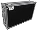 ProX Flight Case for Numark NS7iii or NS7ii Digital Controller With Wheels & Laptop Shelf - Silver on Black Design - XS-NS7IIIWLT