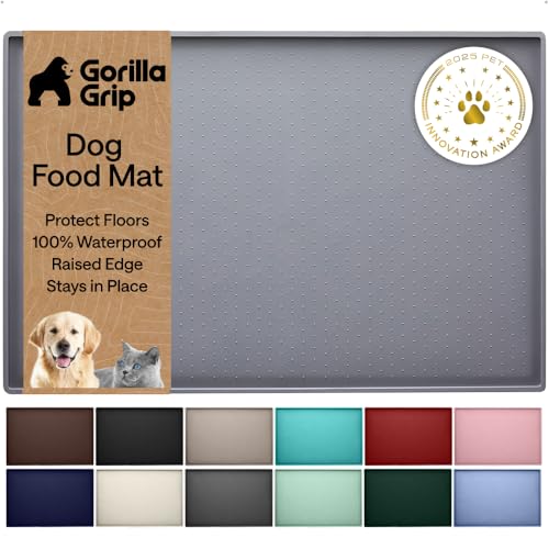 GORILLA GRIP Pet Feeding Mat