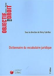 Dictionnaire du vocabulaire juridique