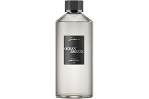 Scentiment Diffuser Oil - Ocean Breeze | Inspired by Five Star Hotels' Lobby Scent | Luxurious Scent with Notes of Bergamot, Lemon, Jasmine with Marine & Amber (500ml)