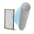 Window Screen Netting Washable DIY Fitted to Multiple Size of Windows and Doors Mosquito Insect Barrier Non-Toxic Material (55M Series, 45"x78")