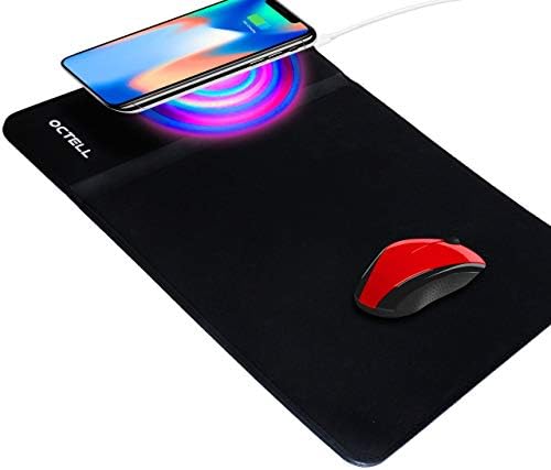 Wireless Charger Mouse Pad, Fast Charging for I Phone, Samsung etc