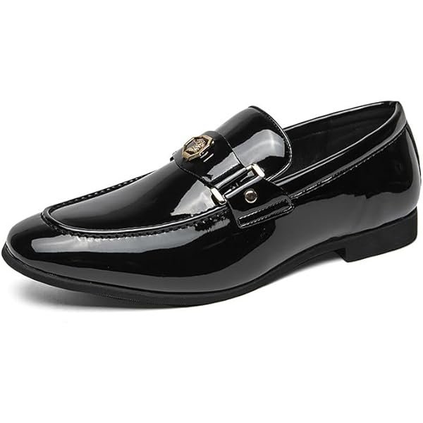 green emerald velvet dress Amazon.com | Santimon Mens Dress Shoes Slip On Burnished Genuine Leather  Lined Tuxedo Plain Golden Lion Head Dress Casual Comfortable Loafers Black  5.5 US main image 0
