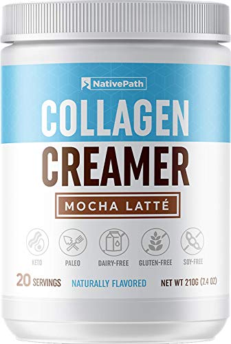 NativePath Mocha Latte Collagen Coffee Creamer