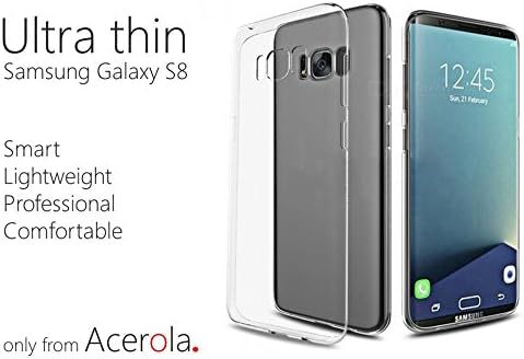 Samsung Galaxy S8 Ultra Thin [0.5mm] TPU Crystal Clear Phone Case