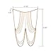EagleUS Women Lady Tassel Crossover Harness Bikini Belly Body Chain Necklace