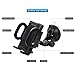 Lutoo Universal Adjustable Car Bracket - Vehicle Mount For Navigation, GPS and Smartphones - Cell Phone Holder With Suction Cup Design Of Base, Black