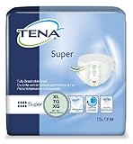 TENA Super Brief, XL, Extra Large, Heavy Absorbency Adult Diaper, 68011 - Case of 60