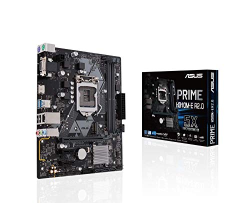 ASUS-Prime-H310M-E-R20-Placa-Base-mATX-Intel-de-8a-y-9a-Gen-LGA1151-con-DDR4-2666MHz-HDMI-SATA-6Gbps-y-USB-31-Gen-1