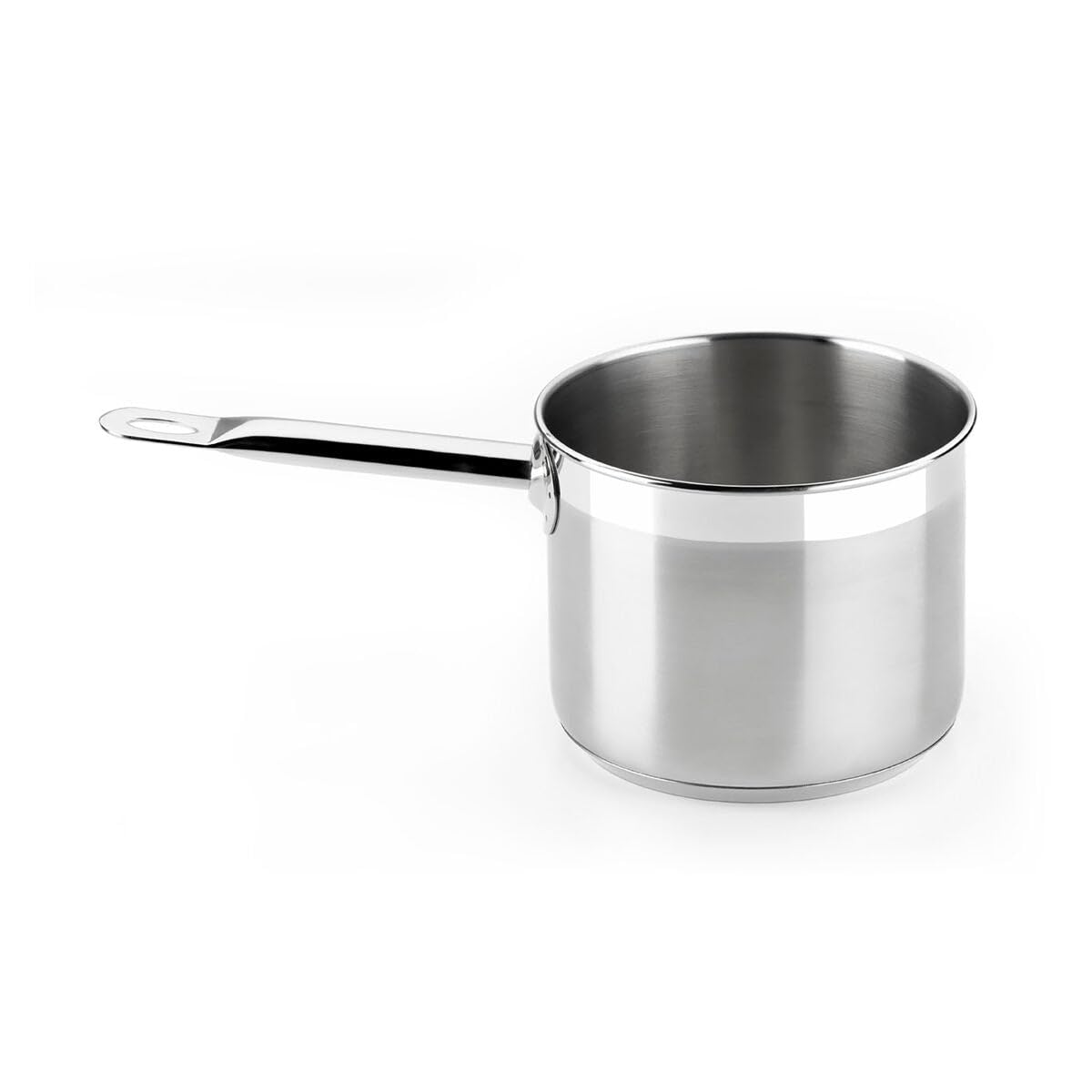 Braisogona Professional Stainless Steel Tall Sauce Pan, 12 cm, Silver