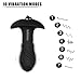 Vibrating Anal Butt Plug Anal Trainer Kit Male Prostate Massagers Anus Play Fetish Stimulation Pleasure Adult Sex Toy Things for Women Men Couples buttplug Fantasy Restraints Bondage