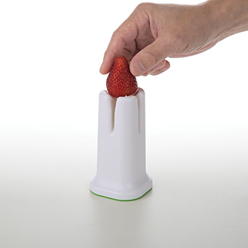 Prep Solutions by Progressive Veggie Cutter, PS-1020 Vegetable Cutter, Carrot Cutter, Quarter Carrots, Strawberries, Cucumber, Brussel Sprouts, Hotdogs