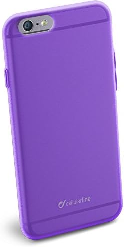 Cellularline iPhone Case, Clear Thin 4.7 Silicone Color Slim for Iphone 6 [Italian Design]