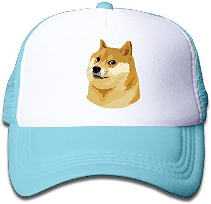 PNJO Kid's Funny Doge Face Meme Shiba Inu Snapback Cap Hat