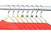 Meta-U Color-Coding Time-Saver Size Marker– Customer and Staff Can Quickly Identify Garment Size in Store – 8 Size Set (XS-4XL) /200 Pcs