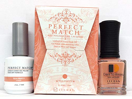 Lechat Perfect Match Gel Polish + Matching Nail Polish PMS225 Tea Party