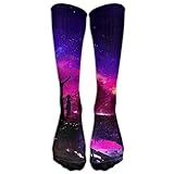 Astronomical Telescope Galaxy Unisex Long Stocking