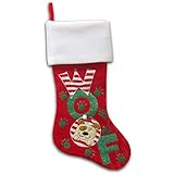 20” Pet Christmas Stocking, WOOF, Dog (WOOF Dog)